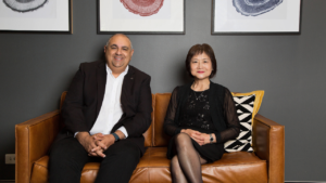 Matt Lahood and Linda Wu