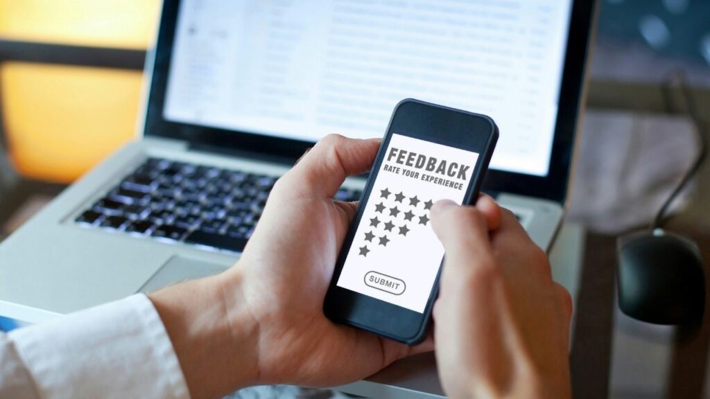 online reviews