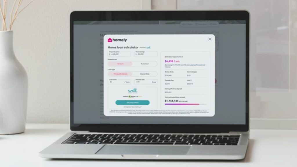 Homely has announced an integration with Well Home Loans