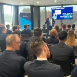 Harcourts Victoria auction simulation training. Photo: Supplied