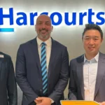 Harcourts Victoria has opened a new office in Box Hill, led by Michael Wu and Janssen Xiang. Photo: Supplied