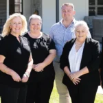 Natalie Deep, Virginia Chick, Joanne Hall, Lachlan Pellow, Bev Pellow, Danielle Phillips. Photo: Supplied