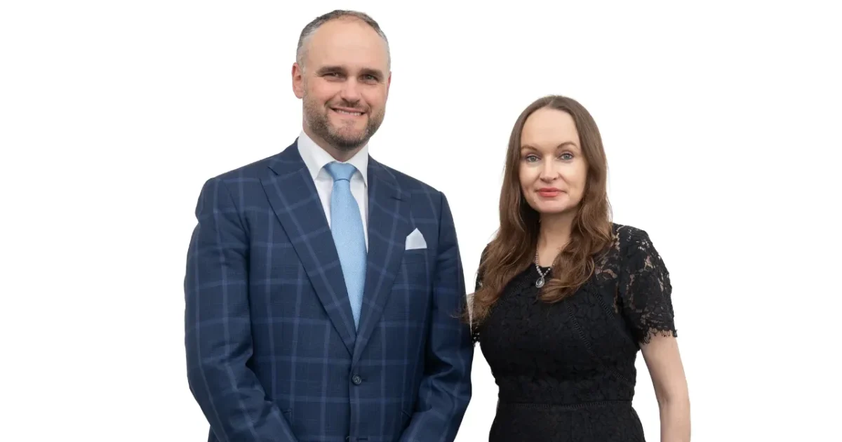 Nicholas and Shona Armstrong-Smith. Photo: Supplied