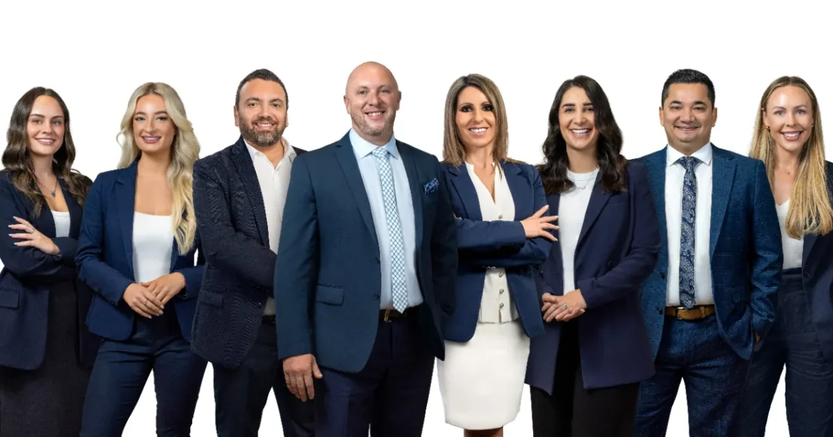 OBrien Real Estate's Doreen Team. Photo: Supplied