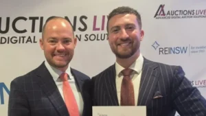 Panal Boustani Wins NSW Novice Auctioneering Title. Photo: Supplied