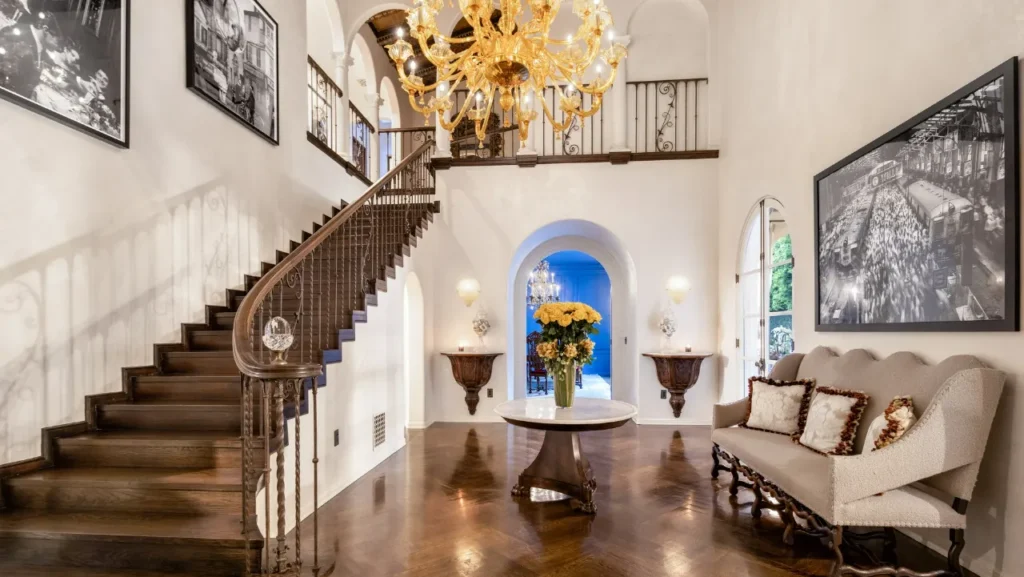 Sharon Osbourne's LA mansion is for sale. Photo: Carolwood Real Estate
