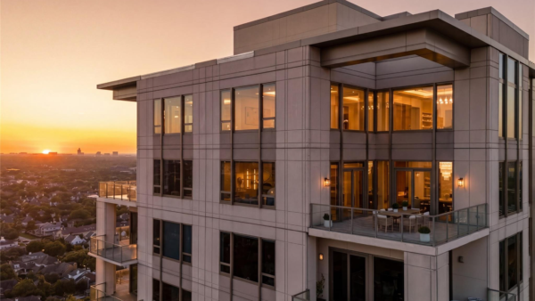 Bob McNair's Houston penthouse. Photo: elliman.com