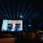 Boris Becker via Zoom. Image: AREC