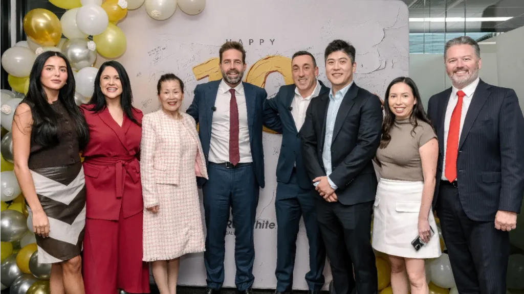 Fiolla Ziba, Vanessa Jeans, Helen Yan, Dan White, Domenic Belfiore, Jason Zou, Valentina Parra, Andrew Freeman. Photo: Supplied