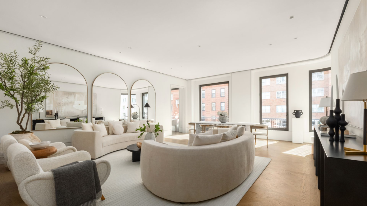 Giorgio Armani's NYC Apartment. Photo: elliman.com