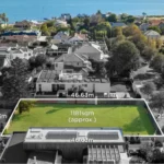 Grant Hackett lists Brighton block. Photo: realestate.com.au