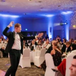 Harcourts Tasmania raises a record-breaking $30,000. Photo: Supplied