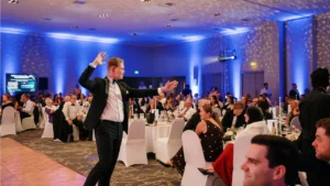 Harcourts Tasmania raises a record-breaking $30,000. Photo: Supplied