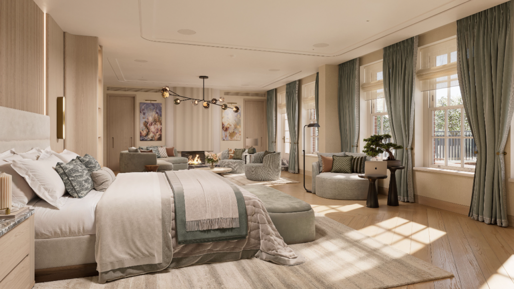 Images of Billionaire Sergey Frolovichev’s London Mansion with secret “Batman Lair” Image: Draper London/SHH