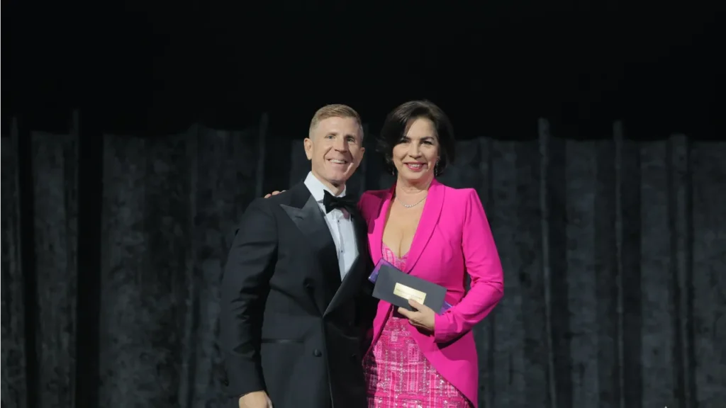 Jacob Caine and Leanne Pilkington. Photo: Supplied