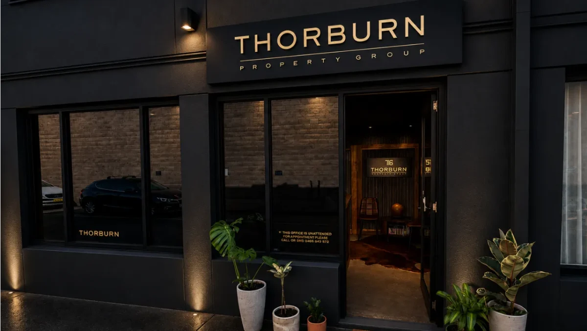 Thorburn Property Group has a new look office. Photo: Supplied
