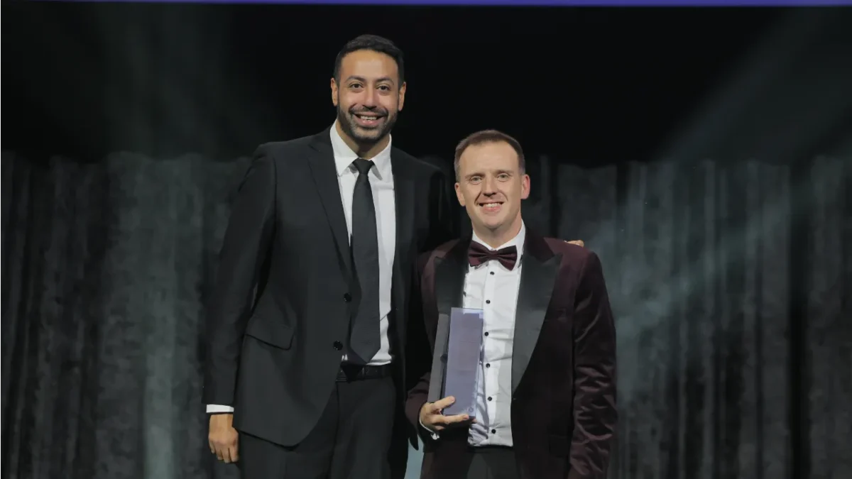Tristan Rowland of Bright Real Estate won the REIA's Residential Salesperson of the Year. Photo: Supplied
