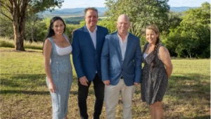 Belle Property opens a new office in Lowood, Queensland, led by local agents Brett Barry and Sean O'Connor. Photo: supplied