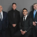 Bill Malouf, David Highland, David Malouf and Sam Schumann. Photo: Supplied.