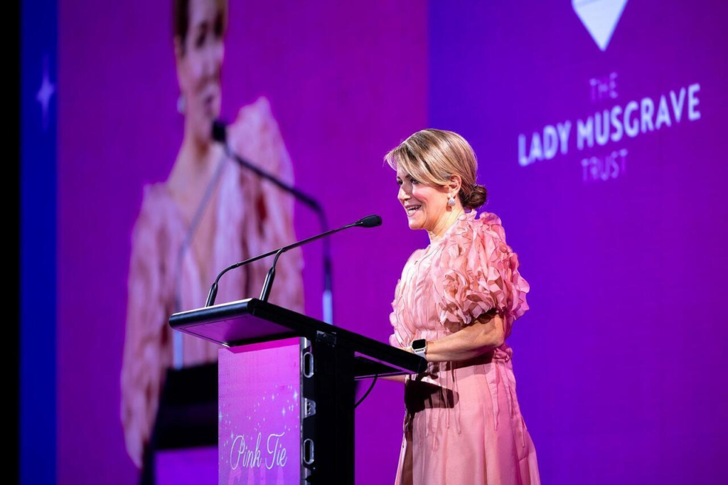 Brisbane's Pink Tie Gala raises record funds for homeless women and children. Photo: Supplied.