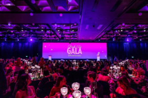 Brisbane's Pink Tie Gala raises record funds for homeless women and children. Photo: Supplied.