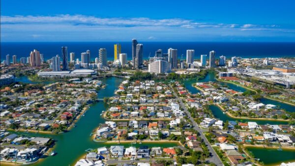 Broadbeach, Queensland, saw its housing market experience a massive 249% price turnaround over the last decade. Image: Getty