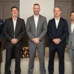 Chris Antos, Simon McGuire, Ben Faulks, Alex Smith, Frank Giorgi. Photo: Supplied