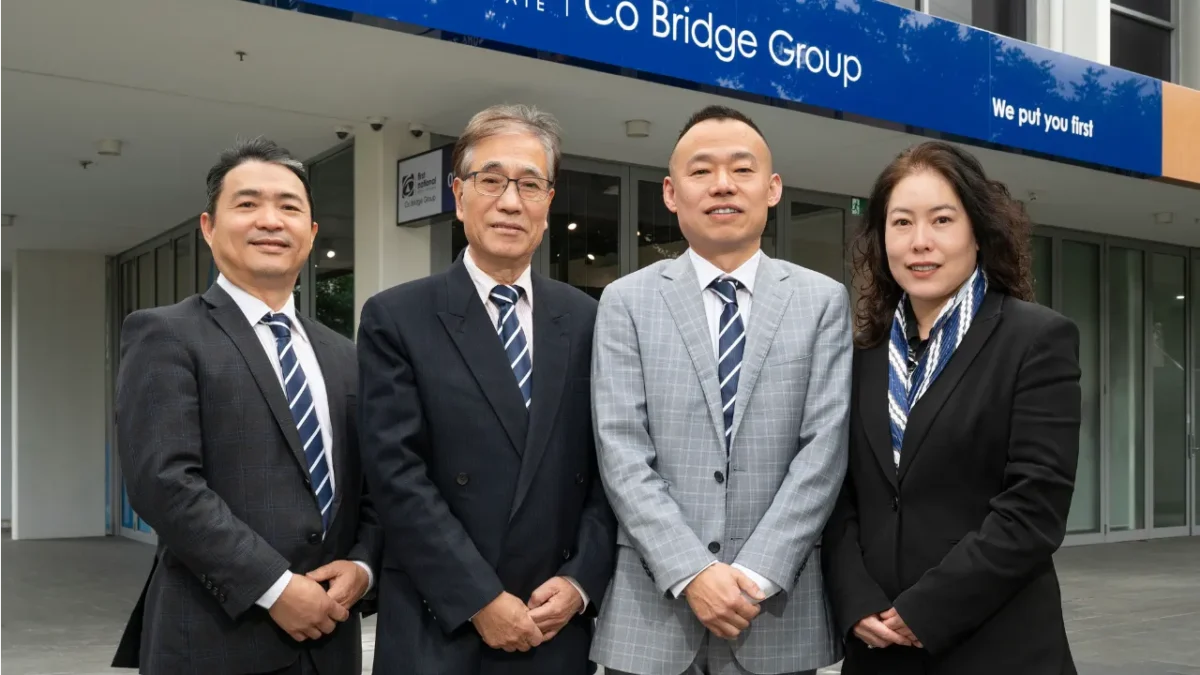 First National appoints Charles Fu as Principal of Co Bridge Group in Carlingford. Photo: Supplied