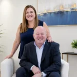 John and Sue Ward launch Harcourts Ward on Brisbane's Northside after more than a decade running an independent boutique agency. Photo: Supplied.