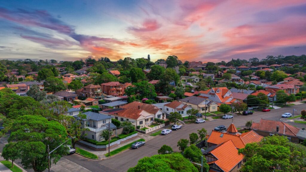 National home prices held flat in May, with both Sydney and Melbourne recording falls for the third consecutive month. Image: Getty