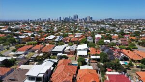 Perth is at the centre of Australia's housing supply squeeze, with Western Australia adding 3.2 people for every new home completed over the year to December 2025. Image: Getty