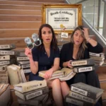 Sarah Cincotta and Hermione Gardiner - BDM training. Photo: Supplied