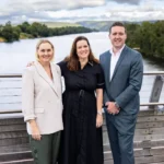 Sarah Watson, Kate Spence and Chris Rayner. Photo: Supplied