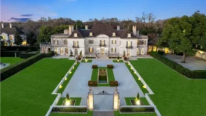 The historic Crespi Estate in Dallas relists for A$102 million, making it the most expensive home currently for sale in Texas. Image: realtor.com