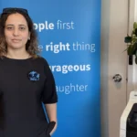 Ayesha Shahnawaz launches Harcourts Infinity. Image supplied