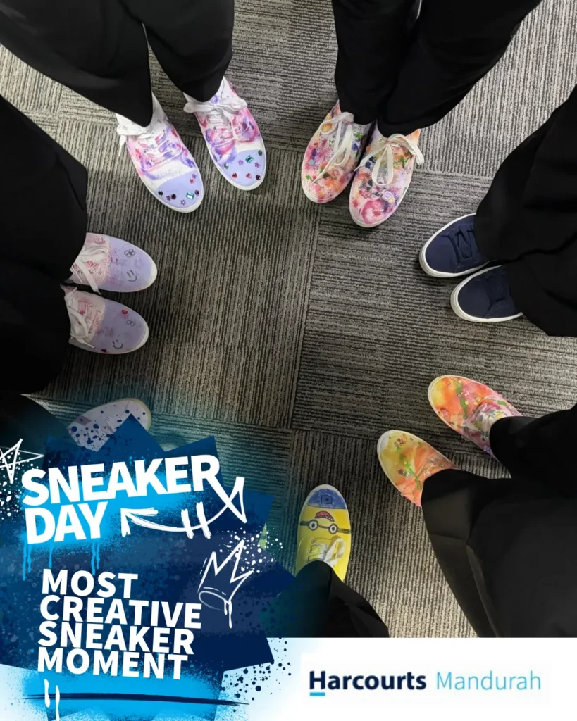 Best Team Sneaker Moment The Sneaker Parade from Harcourts Melbourne City
