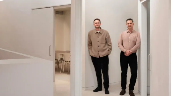 BresicWhitney CEO Will Gosse and Allgenai founder Alex Stojcic. Image: Supplied