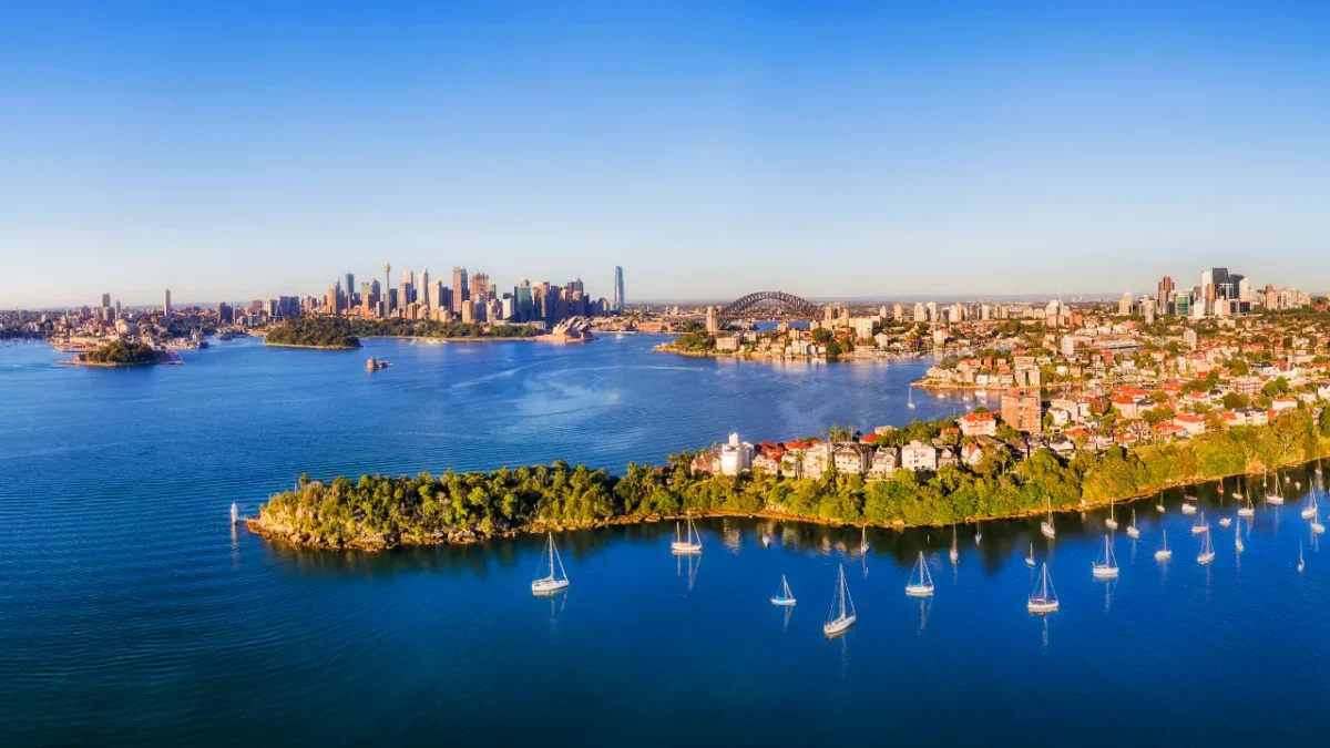 High interest rates and buyer pushback have led Sydney’s house values to fall by nearly $60,000 in three months. Image: Getty