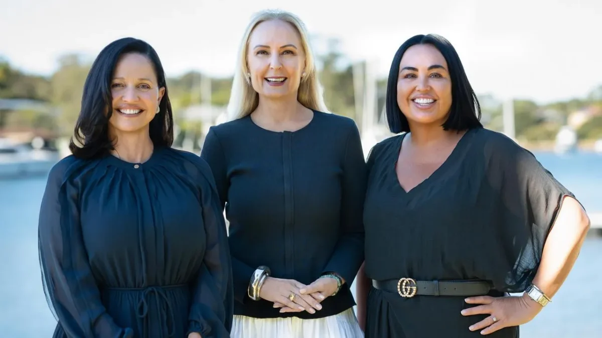 (L-R) Melissa Pease, Kylie Segedin, and Josephine Cowling. Image supplied