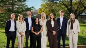 Robbie Smith, Kirsty Heintze, Joe Marriott, Emily Coleman, Casey Grigg, Ellie Draper, Alex Smith, Dani Fowler. Image: Supplied.