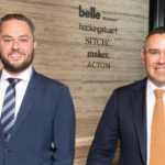 Scott Dolce and Nick Boyd of Belle Property. Image supplied