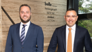 Scott Dolce and Nick Boyd of Belle Property. Image supplied