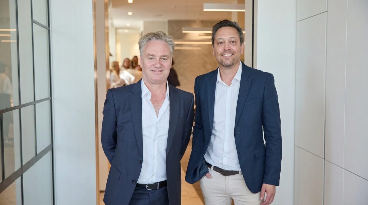 Sean Parker and Samuel Johnson - Melbourne Sotheby's International Realty. Image supplied