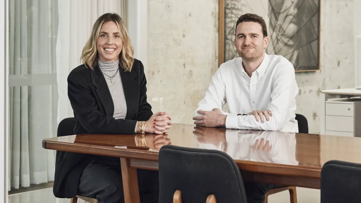 Zoe Paulsen of Sydney Contemporary and Will Gosse of BresicWhitney. Image supplied