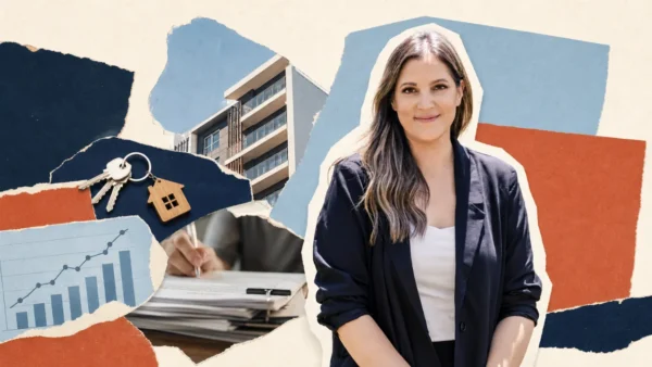 Amy Fonay, Head of Property Management at Ray White Highton, leads her team through industry change by prioritising culture and support. Image: Supplied/Lois.