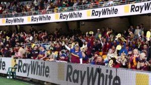 Brisbane Lions crowd. Photo by Chris Hyde/AFL Photos/via Getty Images via Ray White