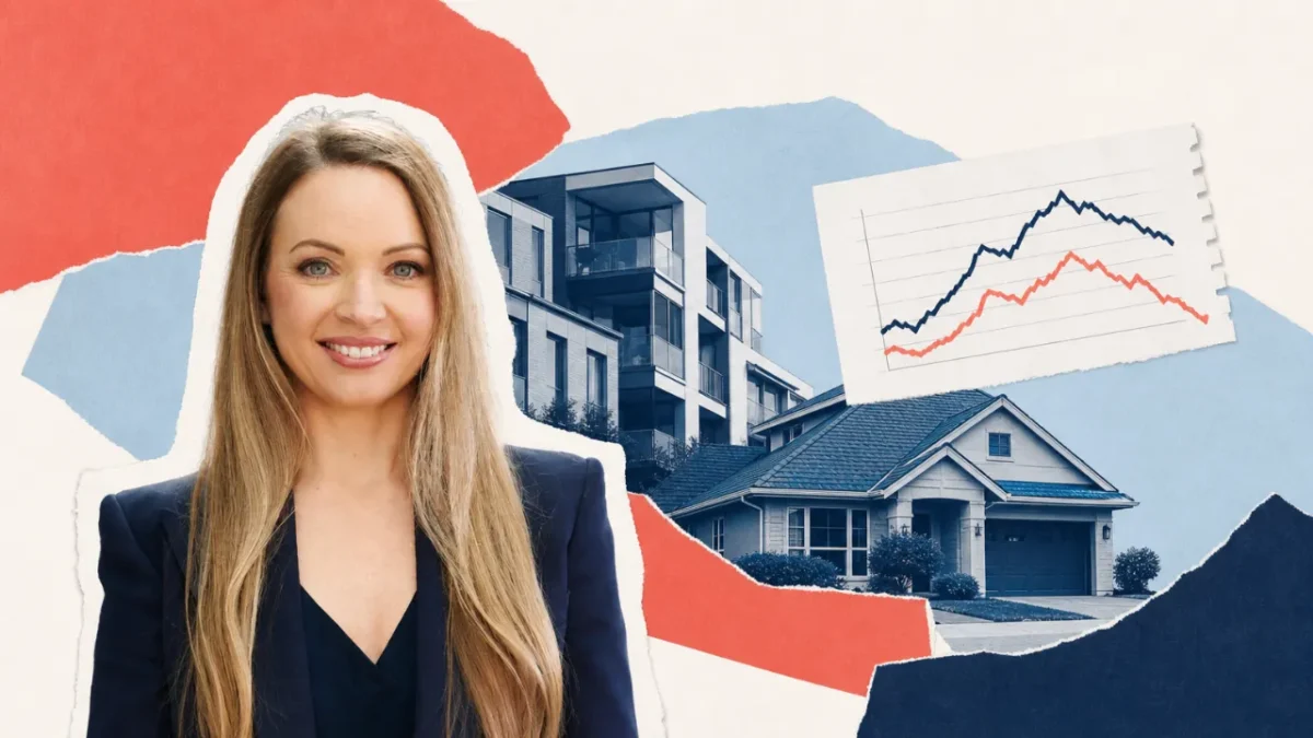 Dr. Nicola Powell, Chief Residential Economist at Domain, notes a growing multi-speed market across capital city house and unit resales. Image: Supplied/Lois