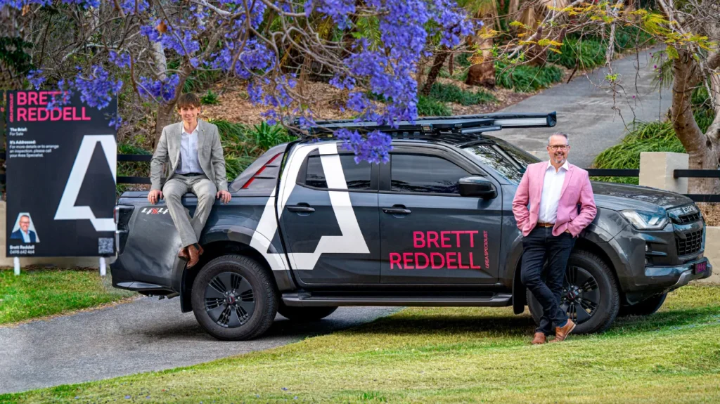 Ethan and Brett Reddell. Image supplied