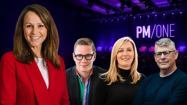 Fiona Blayney with Anders Sörman-Nilsson, Pamela Medeiros, Chris Hanley (L-R)
