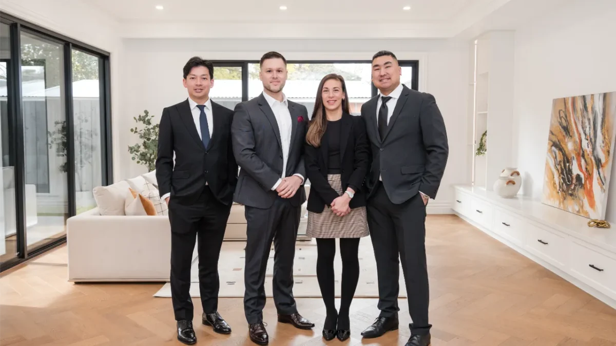 (L-R) Tony Huynh, David Curran Krystine Curran, and Danny Vo. Image: Supplied